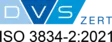 DVS ZERT ISO 3834-2:2021
