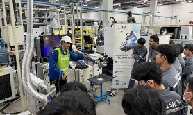 ALM200 Pulse Laser Welder training session in Thailand