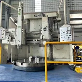 SCHIESS vertical lathe machine