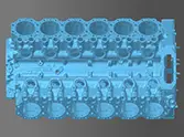 3D scan data of the engine block