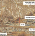 Micrograph of the balanced metal structure in a duplex steel weld