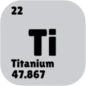 Titanium element symbol
