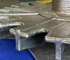 Pulse Laser Welded impeller, hub view